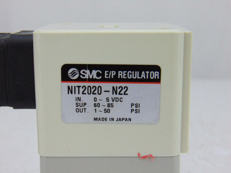 SMC NIT2020-N22 E/P Regulator *new surplus - Tech Equipment Spares, LLC