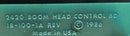 Thermonics 1B-100-1A Rev B 2420 Boom Head Control BD PCB Circuit Board *working* - Tech Equipment Spares, LLC