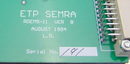 ETP Semra RDEM5-4 RDEM5-13 RDEM5-11 Detector Controller *used working - Tech Equipment Spares, LLC
