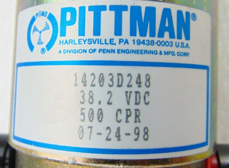 Pittman 14203D248 DC Motor LAM 804001 *new surplus - Tech Equipment Spares, LLC