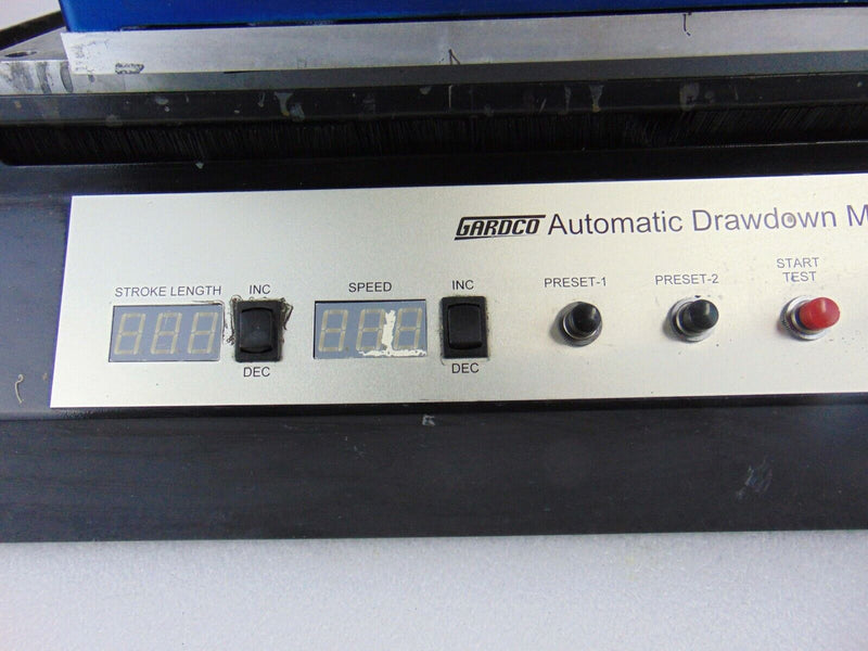 Gardco Automatic Drawdown Machine II *untested | Tech Equipment Spares, LLC