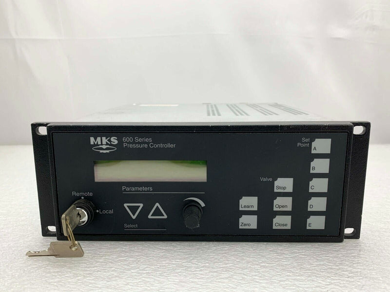 MKS 651CDS1N 600 Series Pressure Controller *used working, 90-day warranty - Tech Equipment Spares, LLC