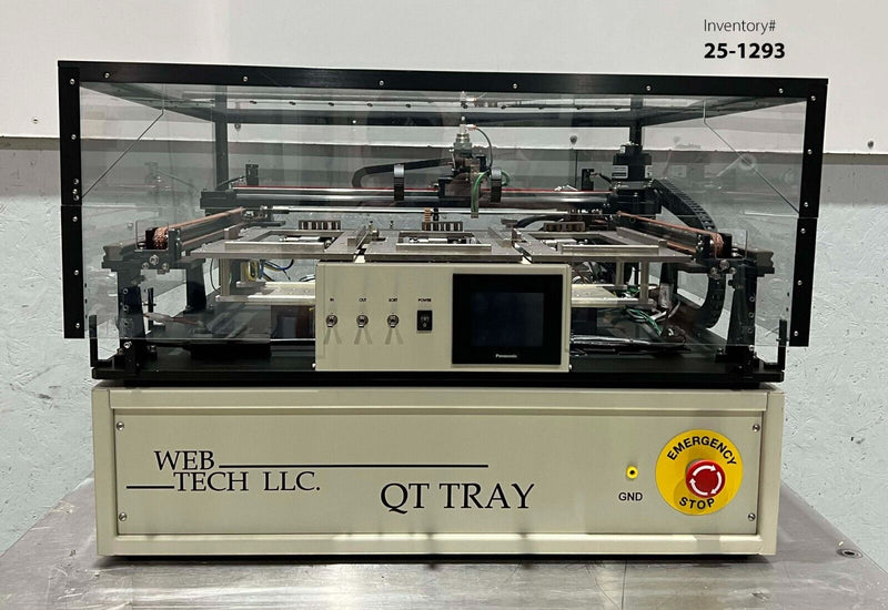 Web Technology QT Tray Test Handler *used working - Tech Equipment Spares, LLC