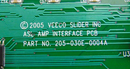 Veeco 205-030E-0004A ASL Interface ACE PCB Circuit Board *used working - Tech Equipment Spares, LLC