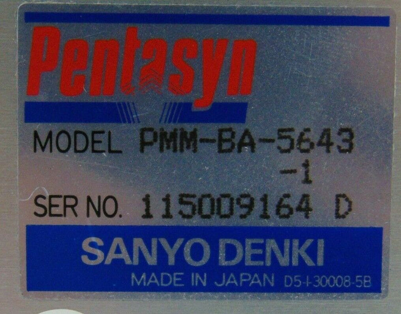 Sanyo Denki PMM-BA-5643 Pentasyn Driver TEL Tokyo Electron *used working - Tech Equipment Spares, LLC