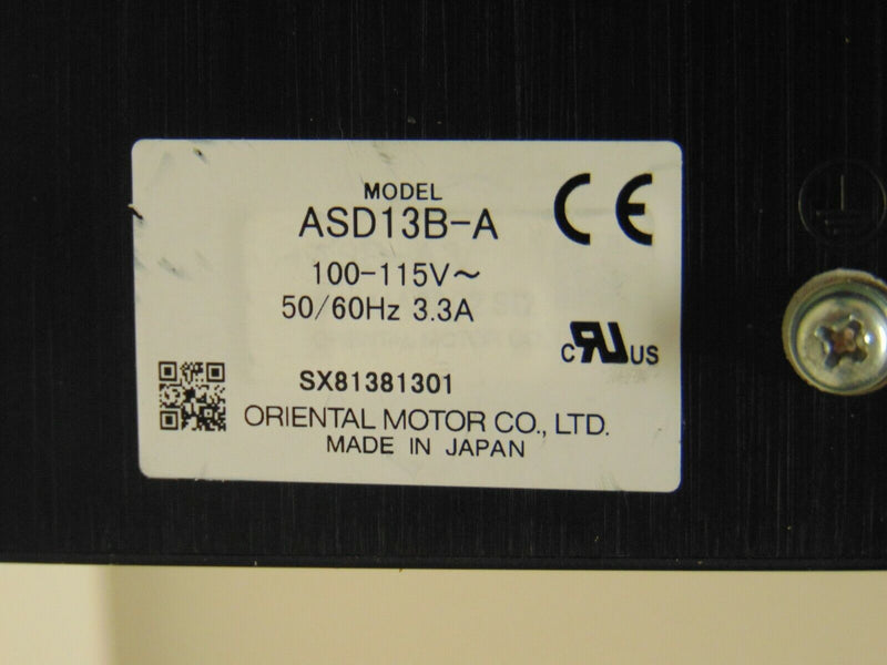 Vexta ASD13B-A Servo Drive *used working, 90 day warranty - Tech Equipment Spares, LLC