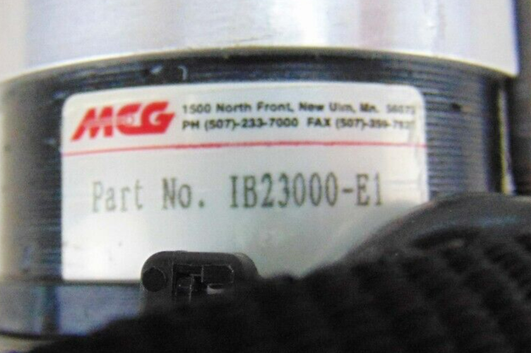 MCG IB23000-E1 Servo Motor, lot of 4 *used working - Tech Equipment Spares, LLC