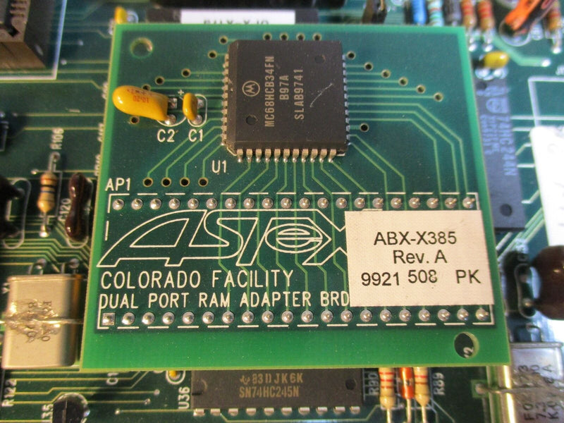 Astex ABX-X355 RF Generator Control PCB Rev T 80-S09-UW ETO Rack 0190-18181 - Tech Equipment Spares, LLC