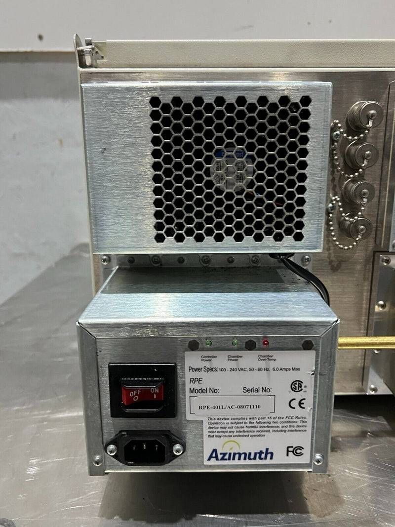 Azimuth RPE-401L/AC-08071110 RadioProof Enclosure *used working - Tech Equipment Spares, LLC