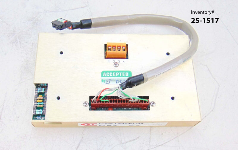Copley Controls 303 Servo Amplifier KLA 6020 Acrotec *used working - Tech Equipment Spares, LLC