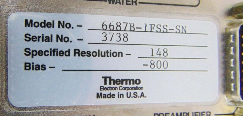 Noran Thermo 6687B-1FSS-SN Freedom *used working - Tech Equipment Spares, LLC