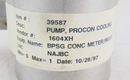 Procon 395587 Cooling Pump *new surplus - Tech Equipment Spares, LLC