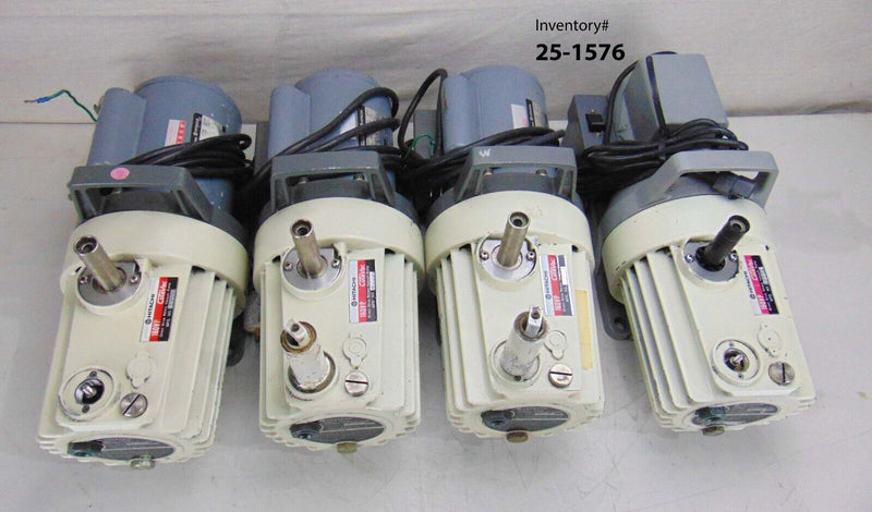 Hitachi CuteVac 160VP Direct Drive Rotary Vacuum Pump, lot of 4 *untested - Tech Equipment Spares, LLC