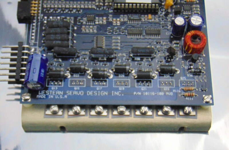 Western Servo Design BPW-S3-6/10 RVB Circuit Board *used working - Tech Equipment Spares, LLC