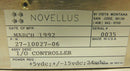 Novellus 27-10027-06 I/O Controller Concept 2 Snapper *used working - Tech Equipment Spares, LLC