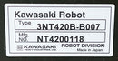 Kawasaki 3NT420B-B007 Wafer Transfer Robot (scratch on paneling of the first robot arm axis) *used working - Tech Equipment Spares, LLC